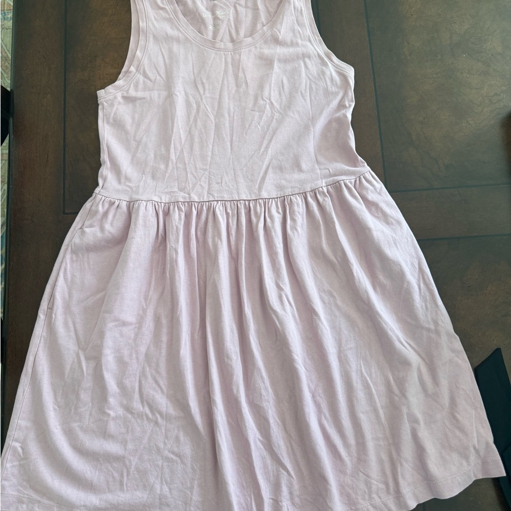 Cotton Dress - Light Lavender